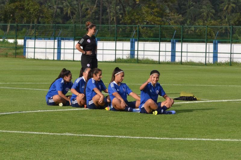 La Roja Femenina Sub-17 espera su debut mundialista.