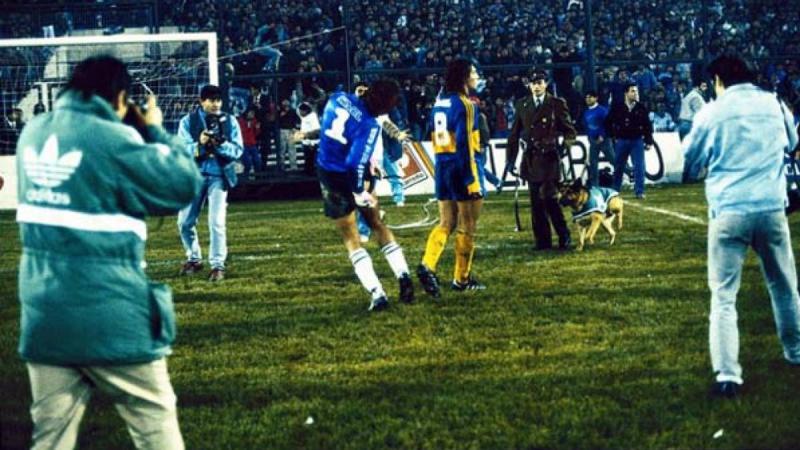 Boca Juniors fue el rival de Colo Colo en las semifinales de la Copa Libertadores 1991.