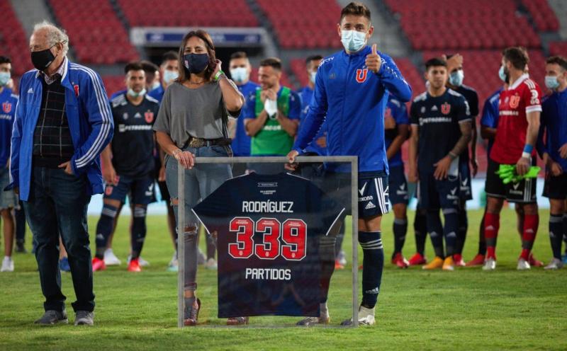último partido de Matías Rodríguez con la camiseta de la U.