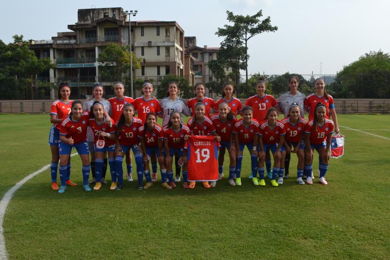 La Roja Femenina Sub-17 a días de su debut mundialista.