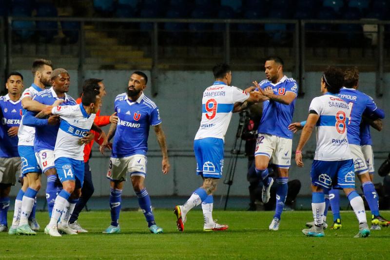 La pelea entre Fabián Orellana y Emmanuel Ojeda - Agencia Uno