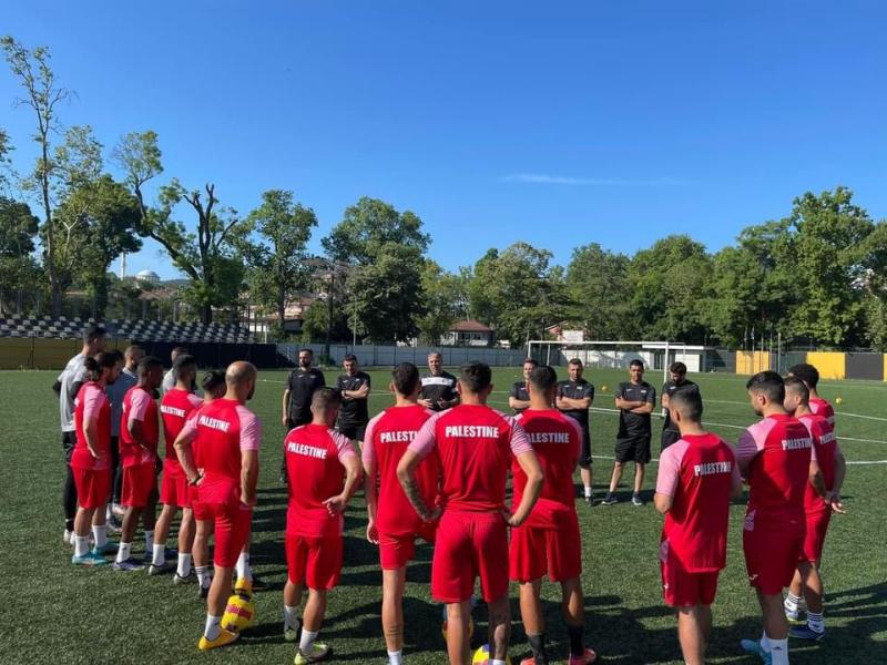 La selección de Palestina se prepara de cara a la clasificación a la Copa Asiática del próximo año