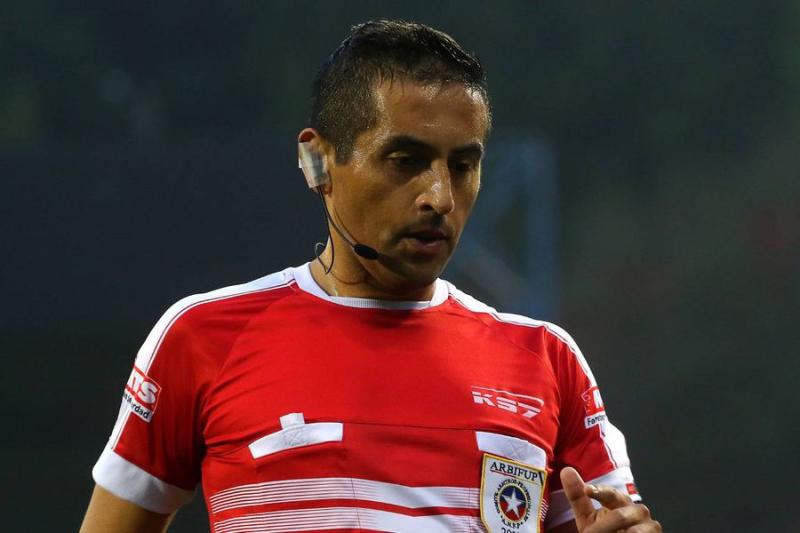 Francisco Gilabert, árbitro del Huachipato vs Deportes Copiapó.