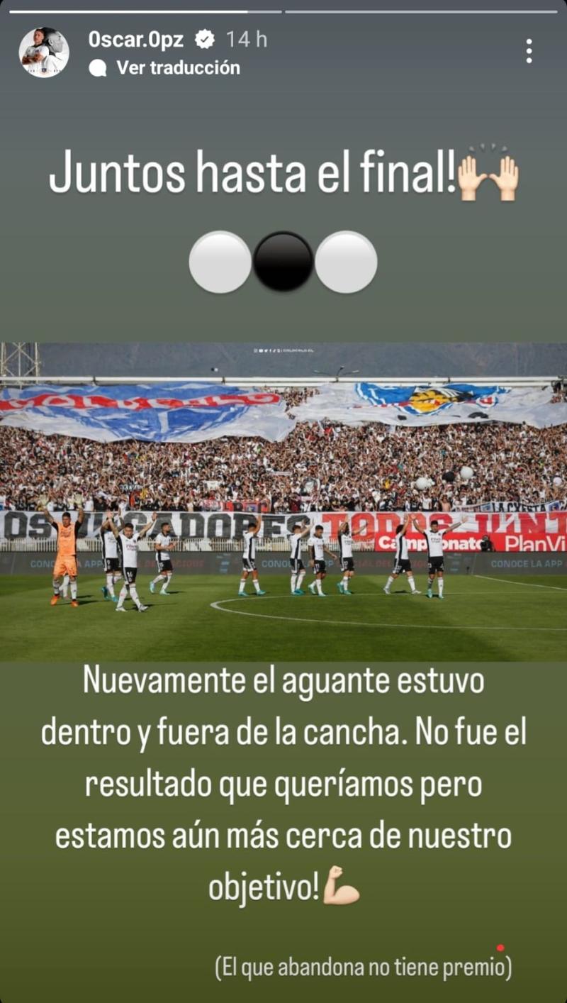 Óscar Opazo en su Instagram.