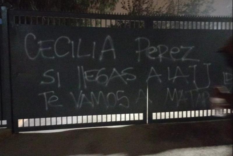 Rayados en contra de Cecilia Pérez antes de que se oficializara su llegada a la U.