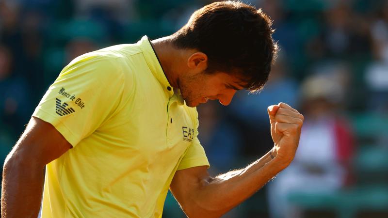 Cristian Garin no pudo revalidar la cuerta ronda que logró durante 2021 en Rolan Garros.