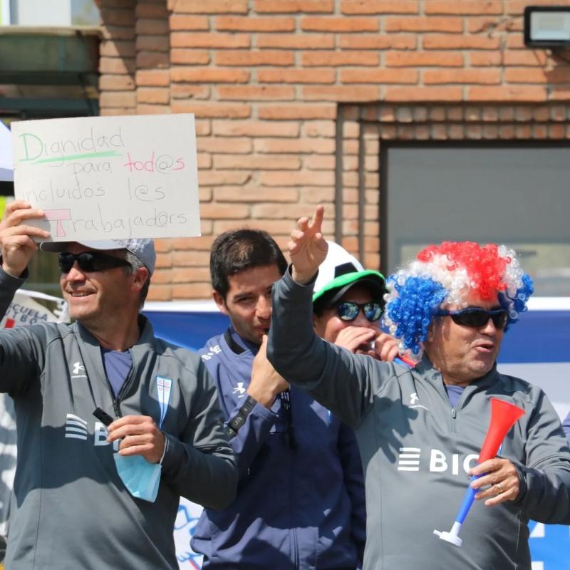 El 'Huaso' fue uno de los actores importantes de la huelga de trabajadores de la UC