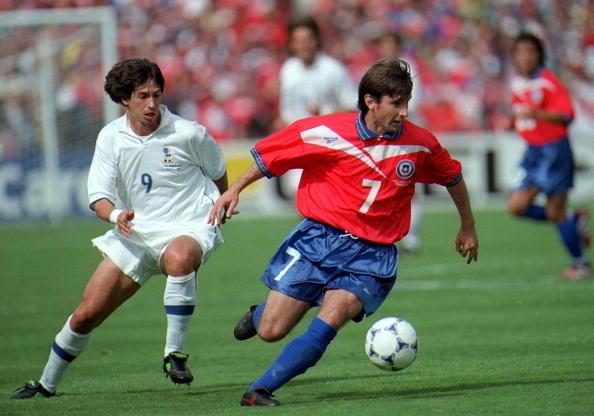 Parraguez arrancó de titular en el primer partido de Francia 98