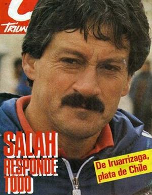 Arturo Salah fue DT de la Roja entre 1990 a 1993: recién en el cuarto partido, su equipo se estrenó en las redes.