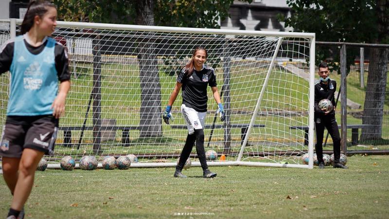 Antonia Canales, capitana de la Roja Sub-20 y actual portera de Colo Colo femenino