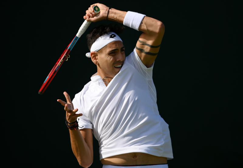 Alejandro Tabilo clasificó a la segunda ronda de Wimbledon