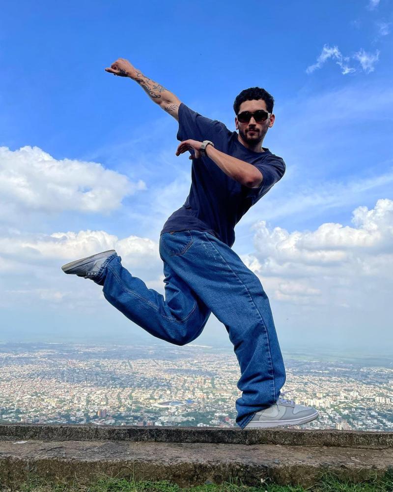 Hace unas semansa, Matías Martínez logró un segundo lugar en una competencia en Colombia.