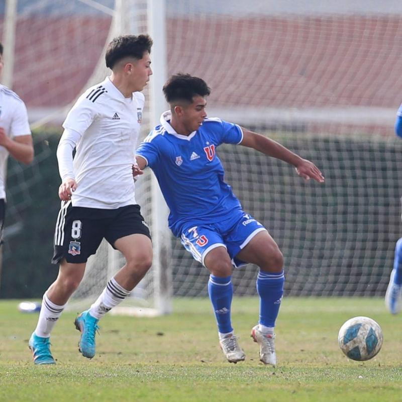 Superclásico de la Sub-17. Colo Colo cayó 5 a 1 Foto: Comunicaciones U de Chile