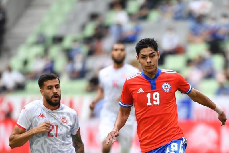 Darío Osorio sumando minutos con la Selección adulta de la Roja