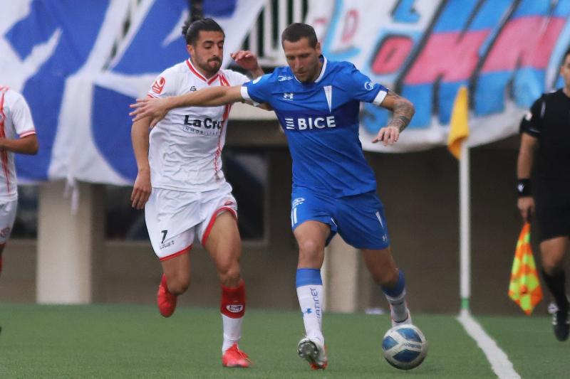 En el triunfo ante San Felipe, Luciano Aued jugó hasta los 87 minutos.