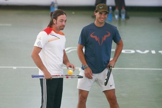 Nadal en Chile el año 2013.