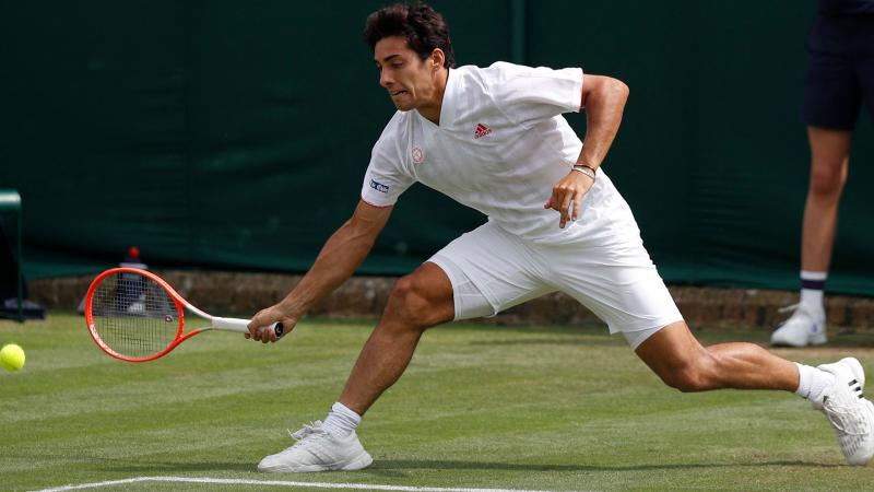Cristian Garin ganó 150 mil dólares por ganar dos partidos en Wimbledon.