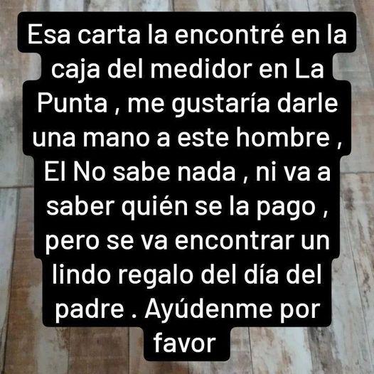 "Me quedé sin trabajo": Padre deja conmovedor mensaje para que no le corten la luz y su caso se vuelve viral