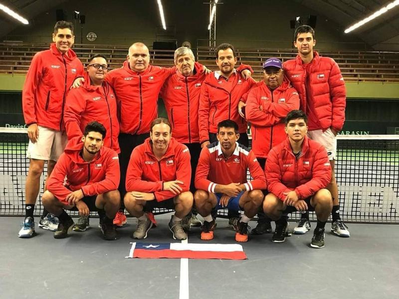 Matías Soto fue parte del equipo de Copa Davis en 2020.