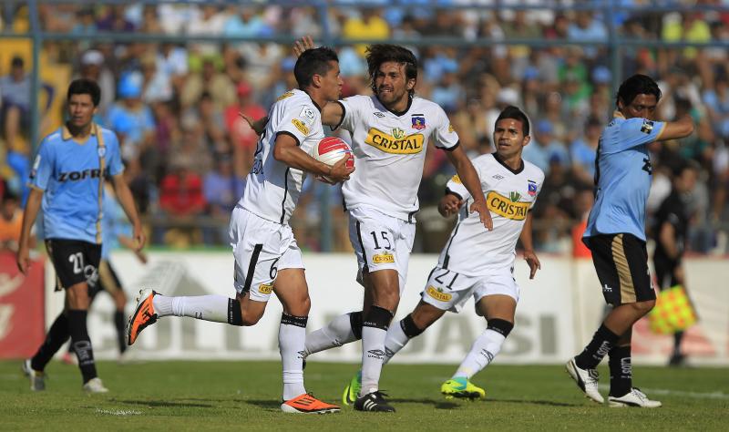 Mario Salgado en su paso por Colo Colo