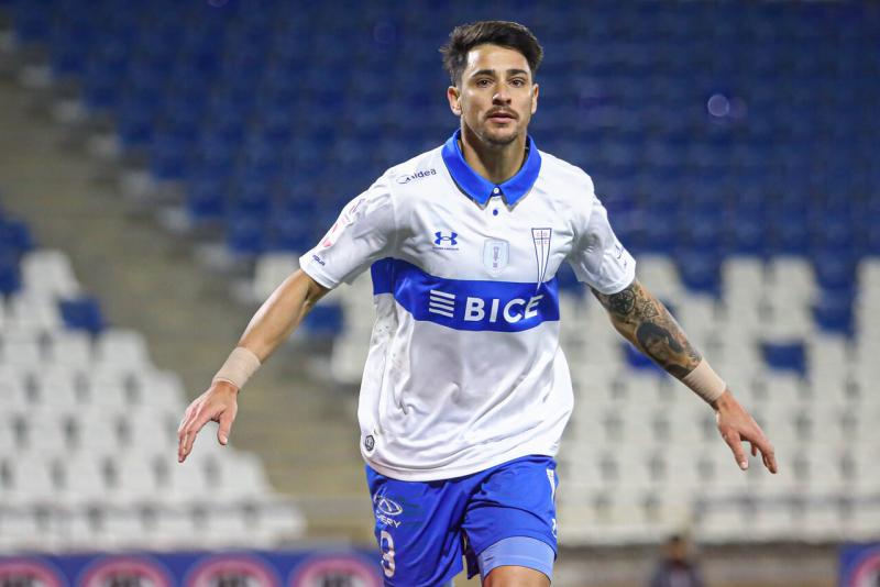 Fernando Zampedri está viviendo un gran presente en Universidad Católica. Imagen: Agencia Uno.