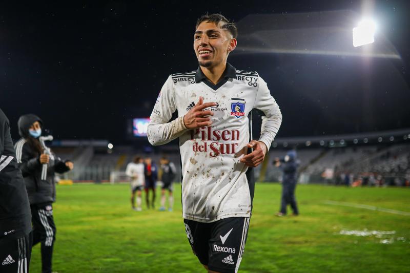 Dylan Portilla en el triunfo de Colo Colo ante La Serena.
