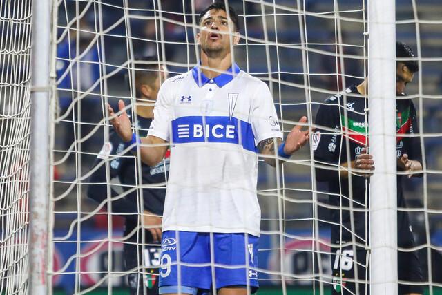 Fernando Zampedri tuvo la chance más clara de la UC.