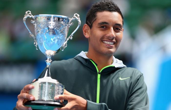 Cuando Cristian Garin ganó Roland Garros Jr en 2013, ese año Nick Kyrgios fue N°1 de la categoría.