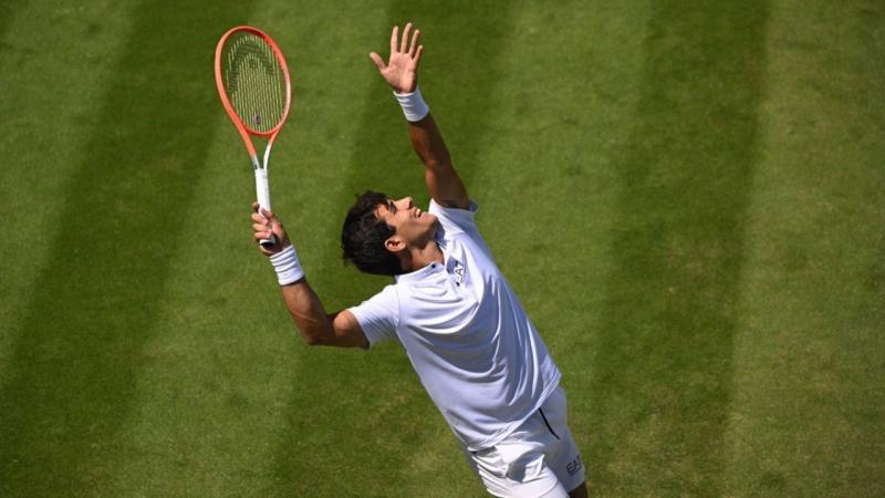 Cristian Garin cayó ante Nick Kyrgios en 4tos de final de Wimbledon.