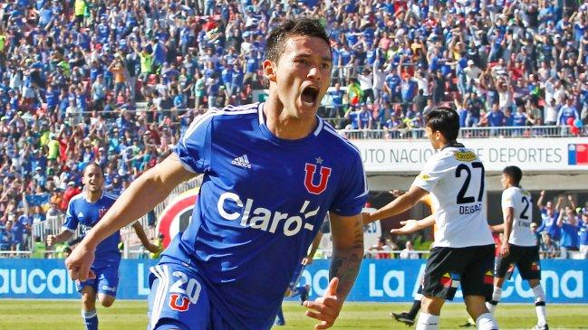 Charles Aránguiz le dio el último triunfo a la U sobre Colo Colo en el Superclásico