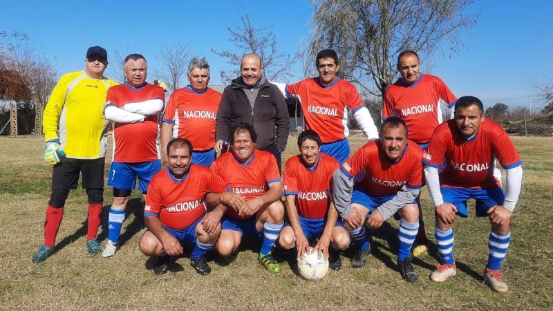 La serie 50 de Nacional de La Finca (Villa Alegre), donde jugaba el sr. Cancino.
