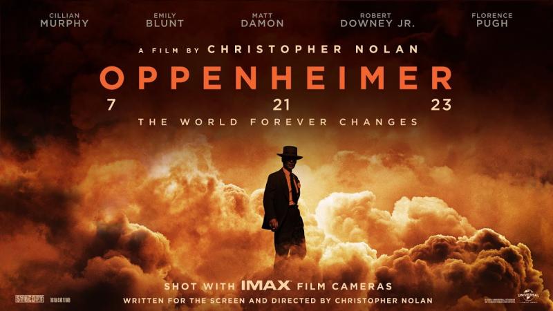 Poster oficial de Oppenheimer.