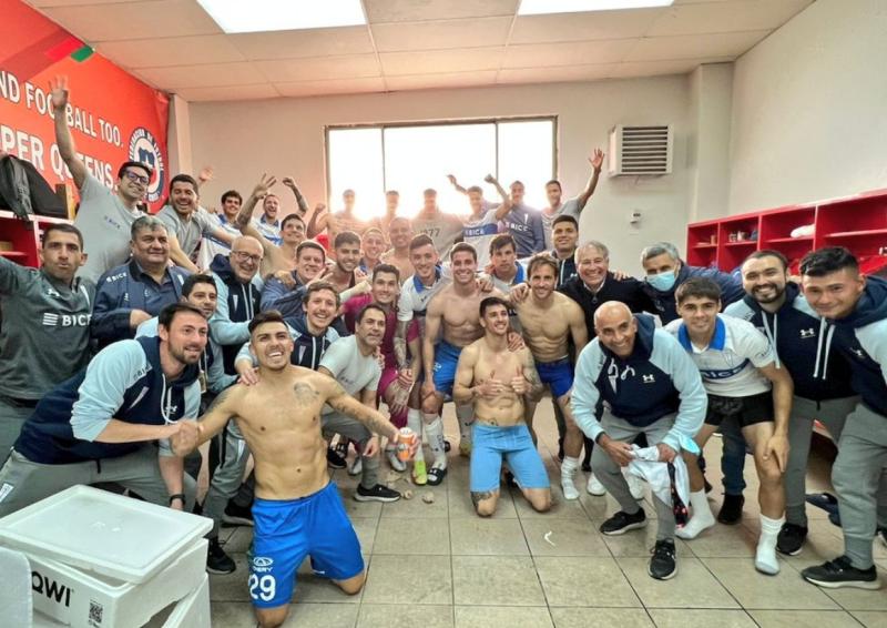 La foto de la victoria de la UC.