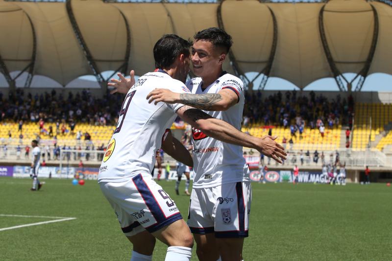 Gonzalo Sosa junto a Cristián Zavala en Deportes Melipilla
