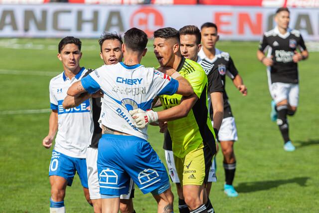 El partido entre Colo Colo y la UC de la primera rueda terminó 1-1.
