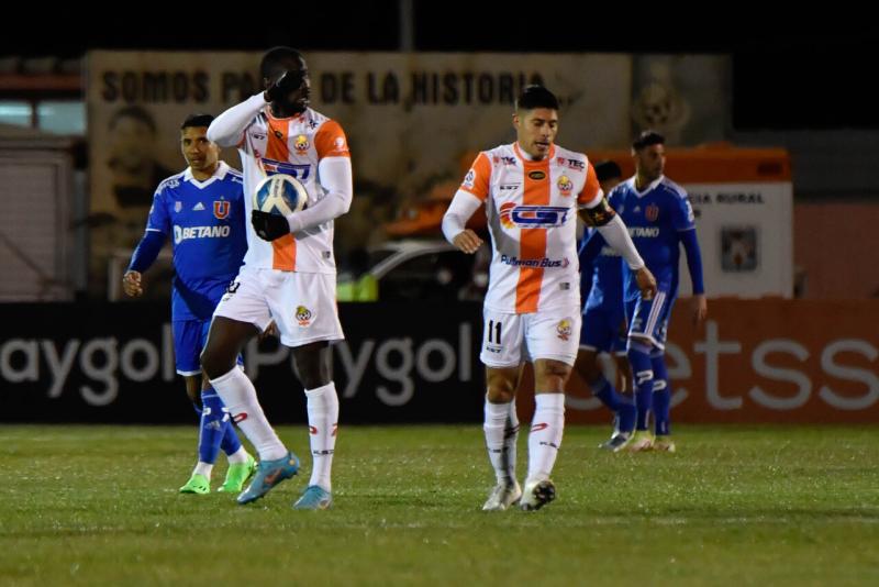Cobresal empató el partido en la segunda mitad. Imagen: Agencia Uno.