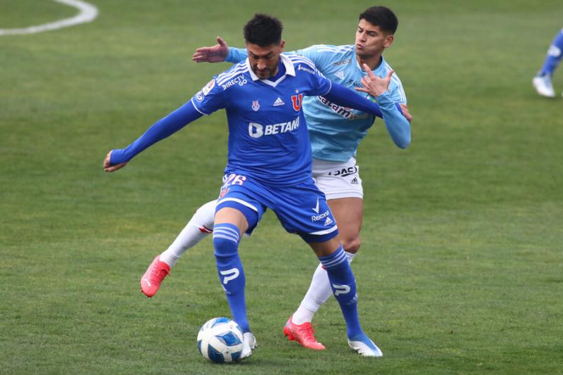 Álvaro Brun fue expulsado en la caída de la U ante O'Higgins en Rancagua