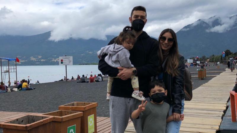 Shadi Shaban tiene pareja chilena y dos pequeños