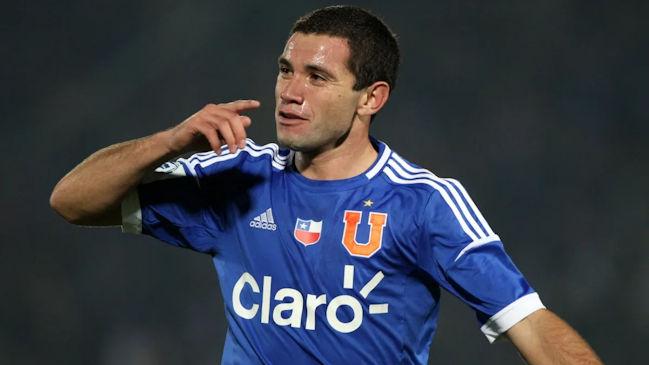 Eugenio Mena estuvo en la U entre 2010 y 2013.