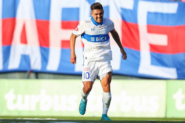 César Pinares sufrió un desgarro muscular en el duelo de ida entre la UC y la 'U' por Copa Chile