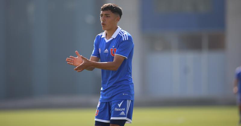 Zacarías Abuhadba forma parte de la Sub 17 de Universidad de Chile.