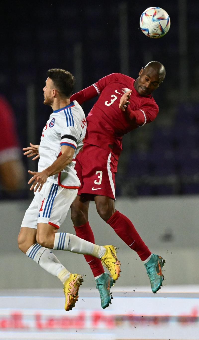 Ángelo Henríquez tuvo un bajo rendimiento en el amistoso ante Qatar.