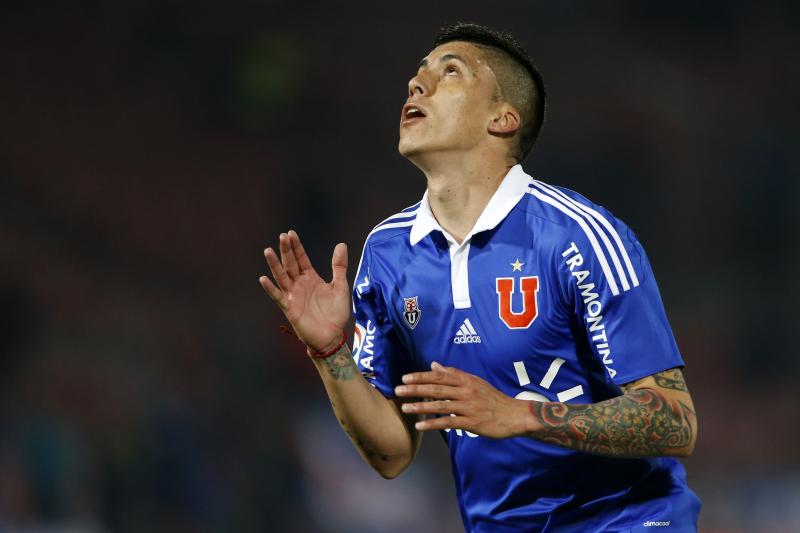 Rubén Farfán en su paso por Universidad de Chile