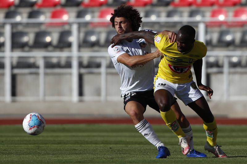 Maximiliano Falcón en el duelo por la permanencia ante Universidad de Concepción