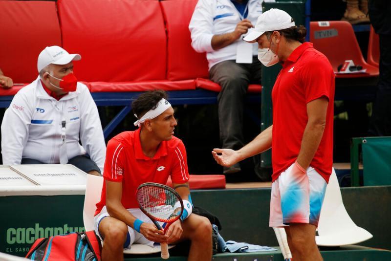 Alejandro Tabilo comandará la convocatoria de Chile para enfrentar a Perú en la Copa Davis