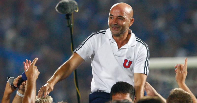Jorge Sampaoli ganó la Copa Sudamericana 2011 con Universidad de Chile.