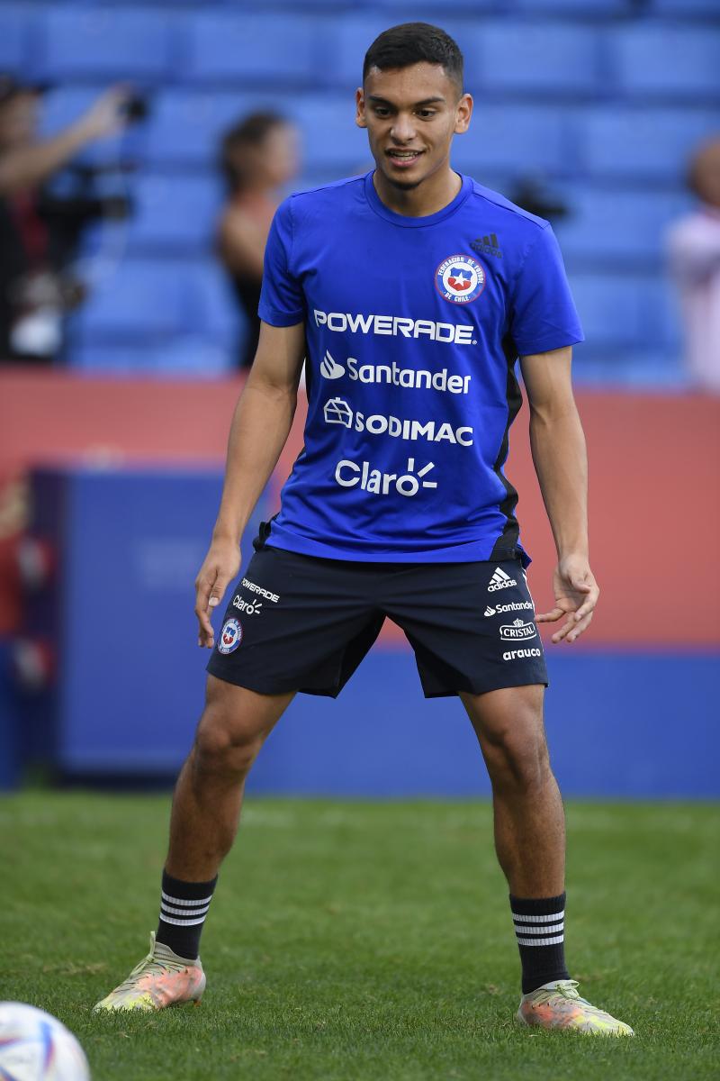 Nayel Mehssatou fue titular en el duelo de La Roja con Marruecos.