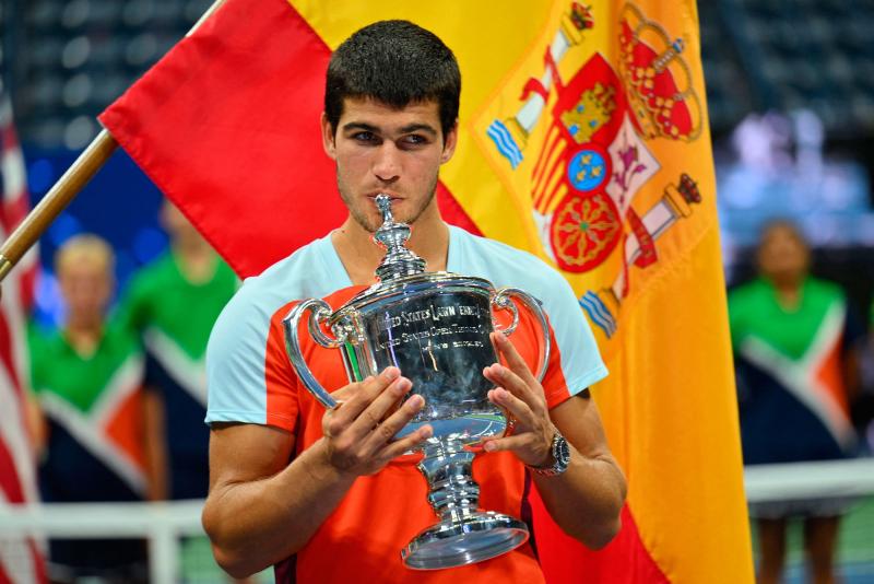 Carlos Alcaraz llegó a lo más alto del ranking ATP