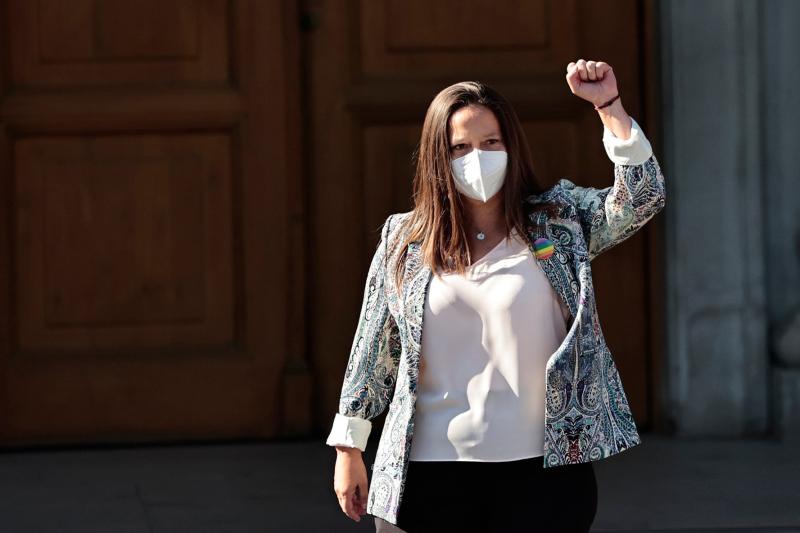 Alexandra Benado, Ministra del Deporte.