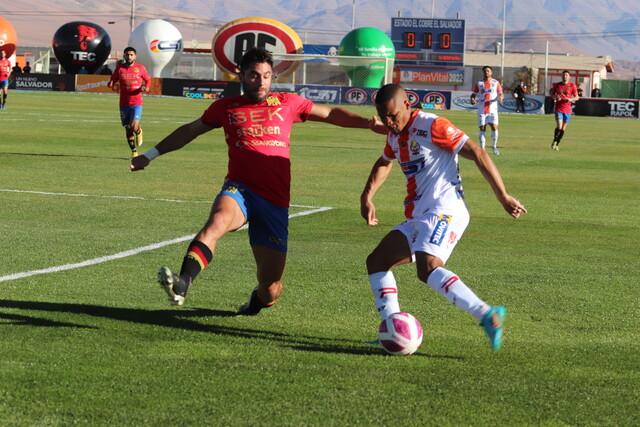 Cesár Munder en el triunfo de ayer frente a Unión Española por 2-0.